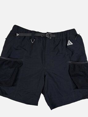 Nike ACG Snowgrass Cargo Shorts DV9405-010 Black DS Sz: M